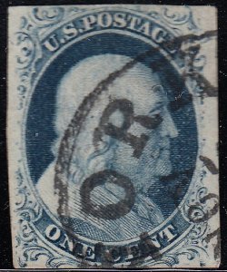 U.S.  9 Used FVF+ (11023)