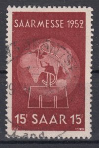 SAAR 1952 Sc#231 Mi#317 used (DR1429)
