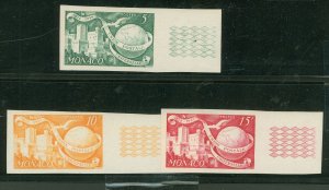 Monaco #245/245A/246 Unused