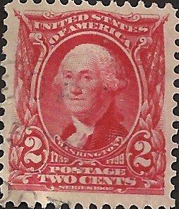 # 301 CARMINE USED GEORGE WASHINGTON