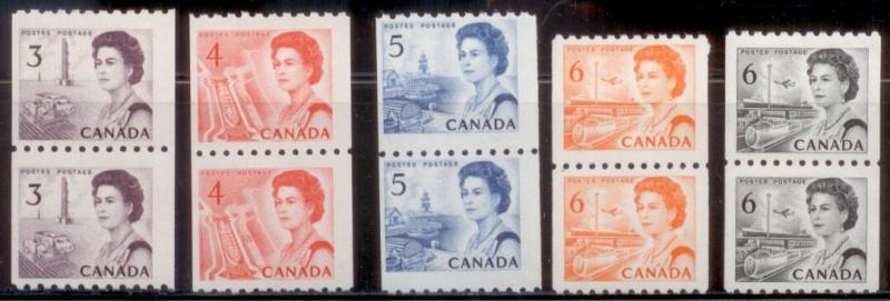 Canada 1967 SC# 466-68b Used L380