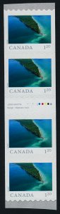 Canada 3067ii Gutter Strip MNH From Far & Wide, Point Pelee National Park