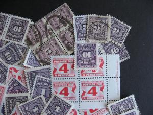 Canada Postage Due mixture 100 (some heavy dups,mixed cond) 