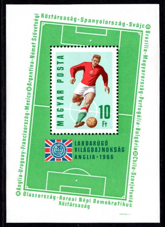 Hungary 1771 Soccer Souvenir Sheet MNH VF