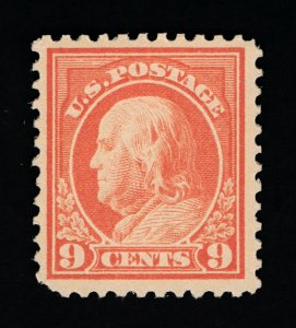 GENUINE SCOTT #509 F-VF MINT OG NH 1917 SALMON RED PERF-11 UNWMK #12721