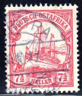 German East Africa (DOA) #33, Tabora 1912 CDS