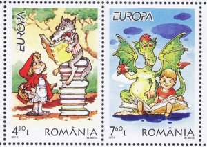 Romania 2010, CEPT, Europe,set, MNH, kids books