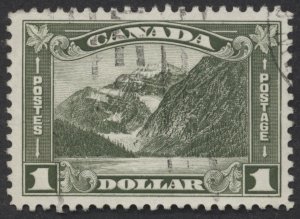 Canada #177 $1 Mt Edith Cavell VF Used