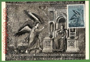 32692 - VATICAN - MAXIMUM CARD - 1956 - religion-