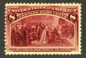 U.S. #236 MINT OG NH