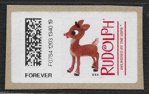 US #CVP92 (49c) Rudolph, The Red-Nosed Reindeer