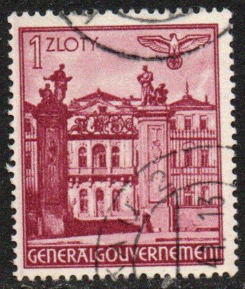 Poland - German Occupation Sc #N71 Used