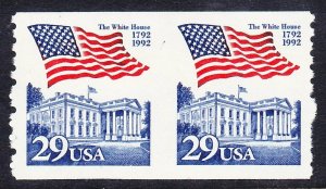 Scott 2609b Pair Imperforate Between, Mint NH