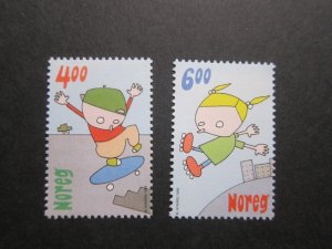 Norway 1999 Sc 1236-1237 set MNH