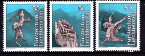 Liechtenstein 1984 Fairy Tales Illustrations Complete Mint MNH Set SC 781-783