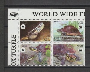 LAOS 2004 WWF SG 1893/6 MNH