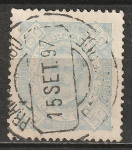 Cape Verde 1894 Sc 29a used perf 13.5