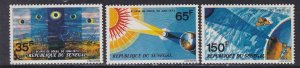 Senegal # 388-390, Solar Eclipse, NH, 1/2 Cat.