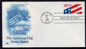 US 2475 Flag Artcraft U/A FDC