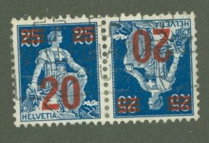 Switzerland #199a Used Single