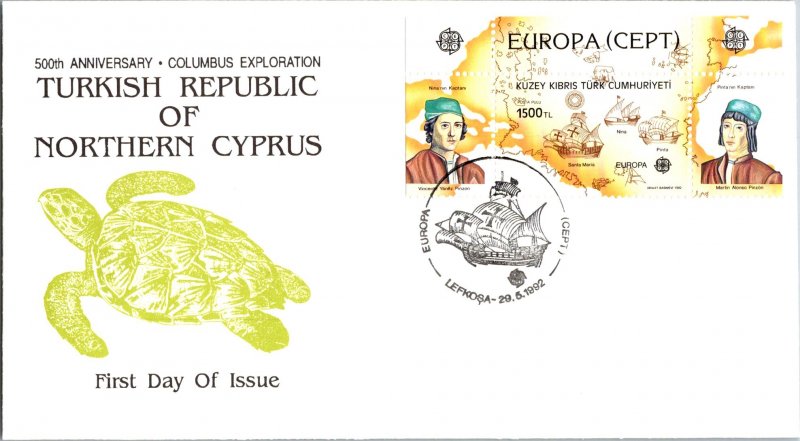 Worldwide First Day Cover, Ships, Turkey, Cyprus, Maps, Marine Life
