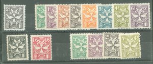 Malta #J21-28a Mint (NH) Single (Complete Set)