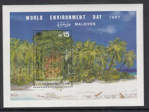 Maldive Islands 1291 Souvenir Sheet MNH VF