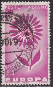 Italy 894 USED 1964 Europa Symbolic Daisy