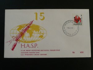 space High Altitude Sounding Projectile HASP 15 cover 1971 Australia 94157