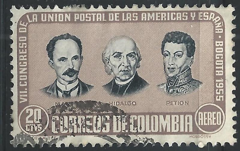 Colombia #C278 20c Mari Hidalgo Petion