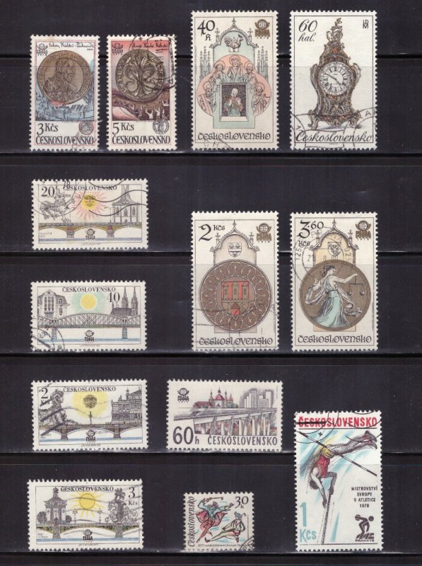 A3222   CZECHOSLOVAKIA            Collection      Two Pages         Used