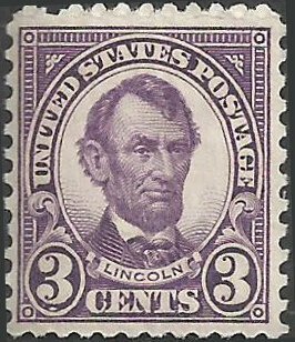 # 635 Mint Never Hinged Violet Abraham Lincoln