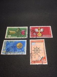 Switzerland 347-350 used (2)