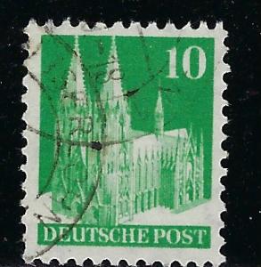 Germany AM Post Scott # 641, used