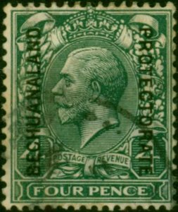 Bechuanaland 1926 4d Grey-Green SG95 Fine Used