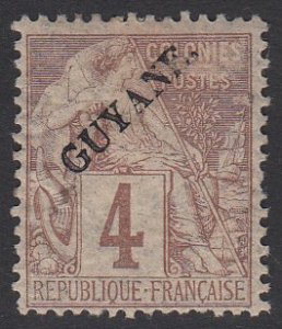 French Guiana 20 MH (see Details) CV $42.50