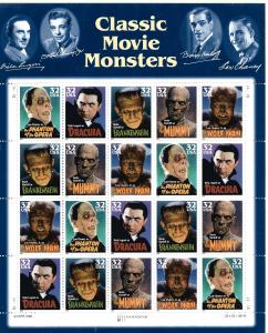 3172A,  P. O. FRESH PANE of 20, MINT NH, XF, ship $1.00