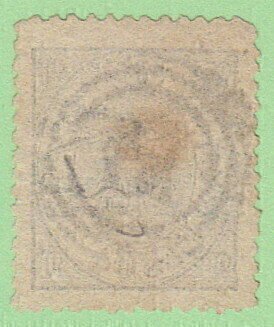 DEN SC #15b U 1870 Royal Emblem p 12.5 w/APS Cert CV $1450.00 (I)