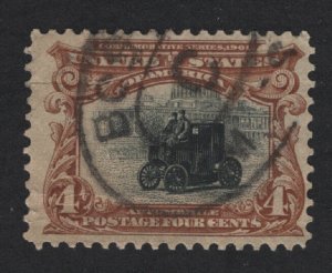 United States USED Scott Number 296  F-VF   -  BARNEYS