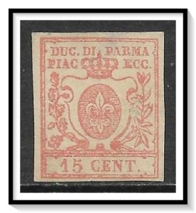 Parma #9 Crown & Fleur-de-lis Used Thin