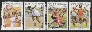 1987 South Africa - Bophuthatswana - Sc 188-91 - MNH VF - 4 singles - Sports