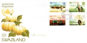 Swaziland - 1983 World Food Day FDC SG 440-443