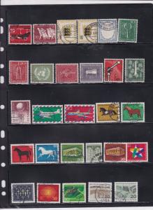 german mixed stamps page ref 17428