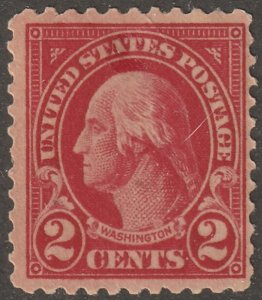 USA, stamp, Scott#554,  mint, never, hinged,  2 cents, red,