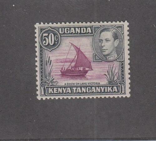 BRITISH KUT (MK2653)  # 79a VF-MH  50c KGVI /DHOW /PERF 13 1/2 x 11 1/2  CV $14 