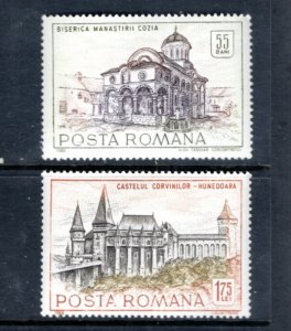 ROMANIA 2043,6 MNH VF  Historic Monuments