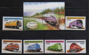 Benin MNH sc# 959-65 Trains