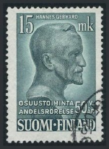 Finland 289,MNH.Michel 376. Hannes Gebhard.Finnish Cooperatives,50th Ann.1949.