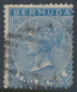 Bermuda SG 4  SC#  2 *  Used bright blue   see details /scans