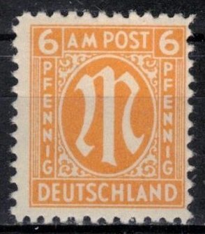 Germany - Allied Occupation - AMG - Scott 3N5 MNH (SP)